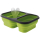 Euro Trail Lunchbox mit Löffel u. Gabel - M grün